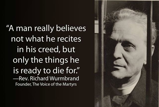 BlogIEP Integridade do Evangelho na Pregação: Testemunho: Rev. Richard Wumbrand